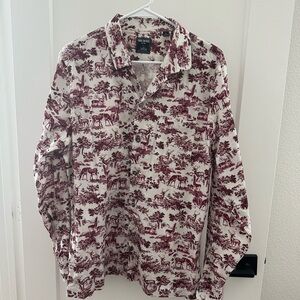 Men’s Todd Snyder Button Down Shirt -L